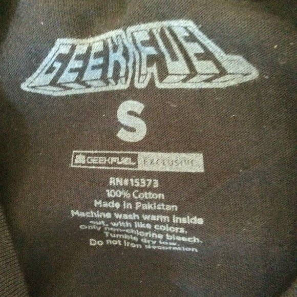 "King of Quarters" Cotton Geek Fuel T-Shirt (S) | Never Worn - Picture 2 of 2